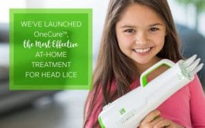 we've Launched OneCure the Most Effective At Home Treatment for Head Lice